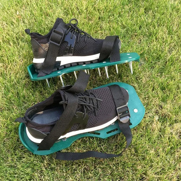 1 Pair Plastic Lawn Aerator Shoes